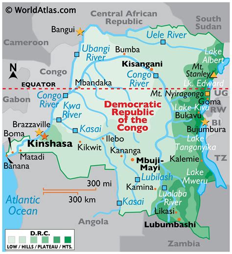 major cities of congo